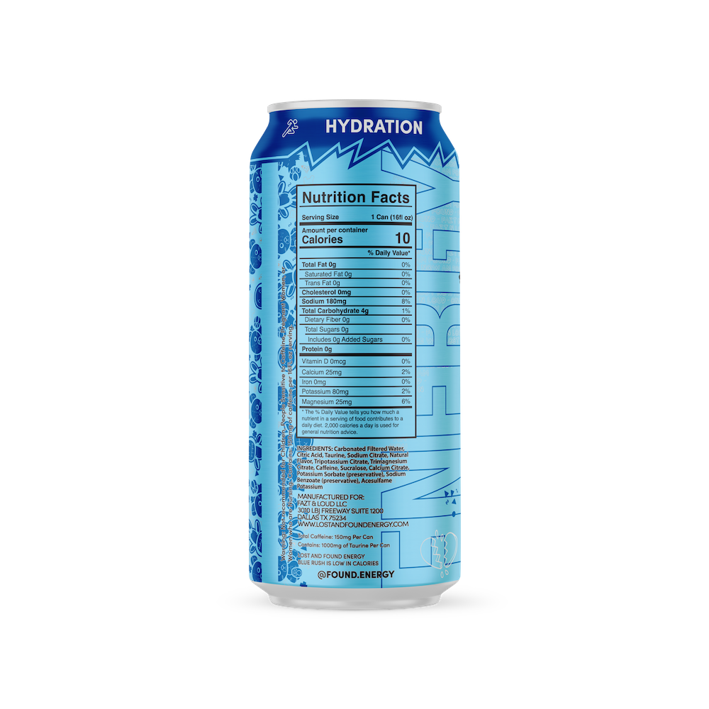 Blue Rush (Case of 12 Cans)