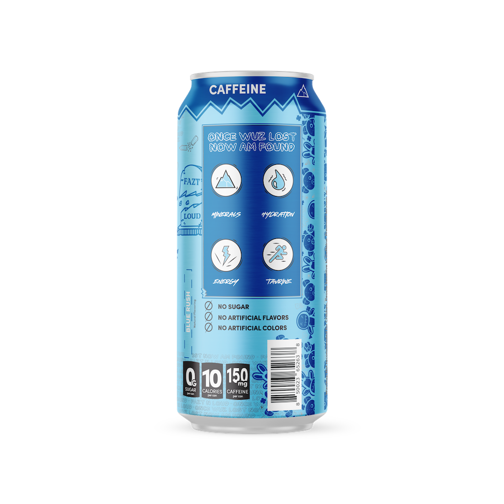 Blue Rush (Case of 12 Cans)