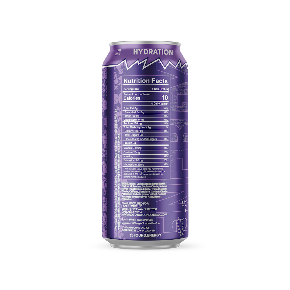 Grape Fizz (Case of 12 Cans)