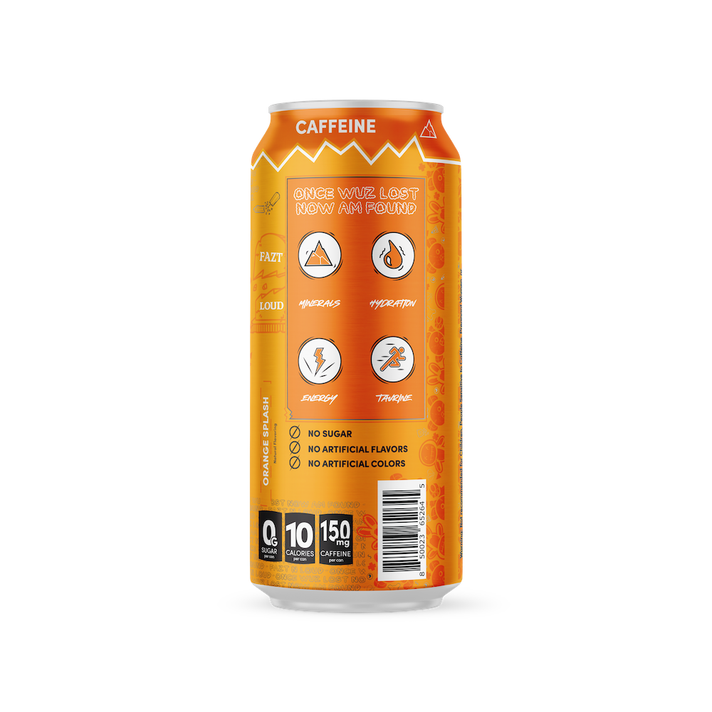 Orange Splash (Case of 12 Cans)