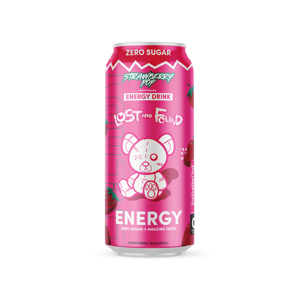 Strawberry Pop (Case of 12 Cans)